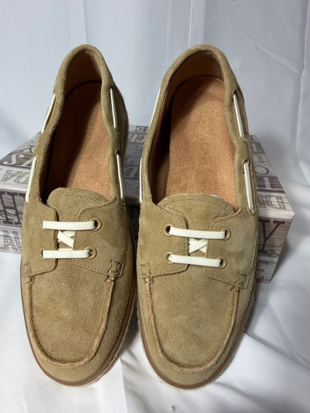 Suede Vionic Women's Bay Boat Shoes